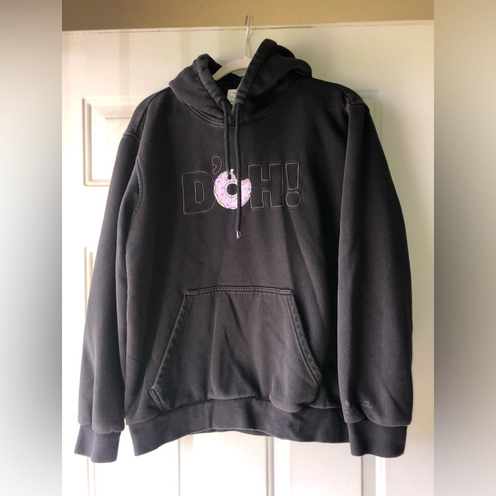 Adidas X The Simpsons black Homer hoodie size M